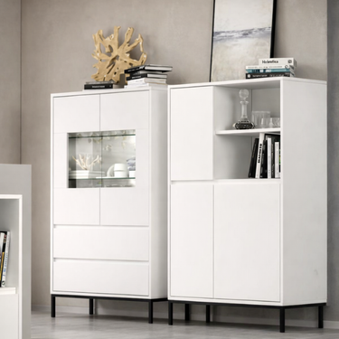 Vitrina dos puertas LECCE 135cm