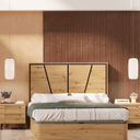 cabecero cama gé nova torriglia paneles geométricos colores personalizados