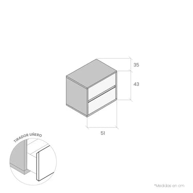Composición Dormitorio de Matrimonio LUCCA mod. 2