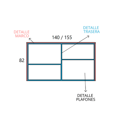 Mueble dormitorio matrimonio GENOVA Ambiente 7