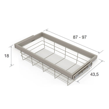 Complemento Armario Cesto Extraible