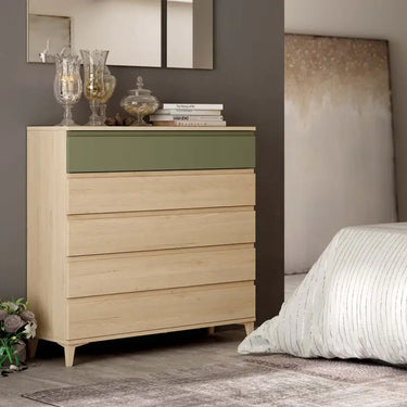 Cómoda 5 cajones LUCCA Tirador J