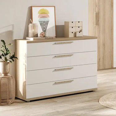 Cómoda 4 cajones GENOVA 120