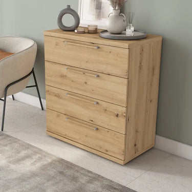 Cómoda 4 cajones  GENOVA 80