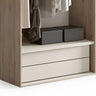 Complemento armario GENOVA cajonera interior 2 cajones organizador