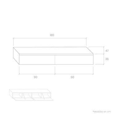 Composición Salón CATANIA 2 ambiente 7