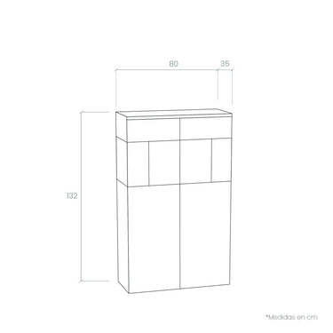 Composición Salón Comedor MILAN ambiente 5