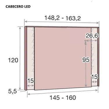 Composición Dormitorio de Matrimonio SIENA ambiente 1