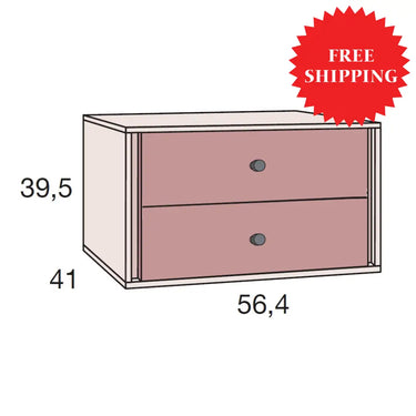 Composición Dormitorio de Matrimonio SIENA ambiente 2 Dormitorio Matrimonio