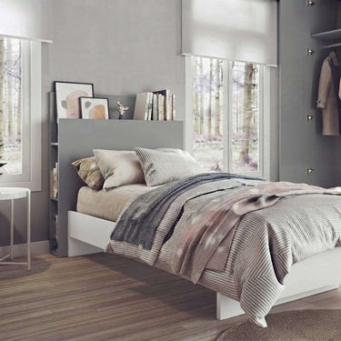 Cama juvenil con cabecero y armario VERONA ambiente 1