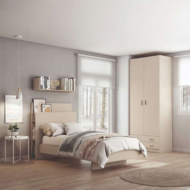Cama juvenil con cabecero y armario VERONA ambiente 1
