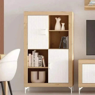Estantería librería 2 puertas ASTI personalizable de diseño minimalista