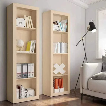 Estantería librería ASTI con 4 huecos abiertos y trasera en varios colores