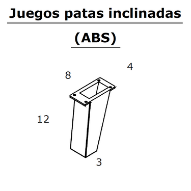 Composición Dormitorio Matrimonio LUCCA mod. 1