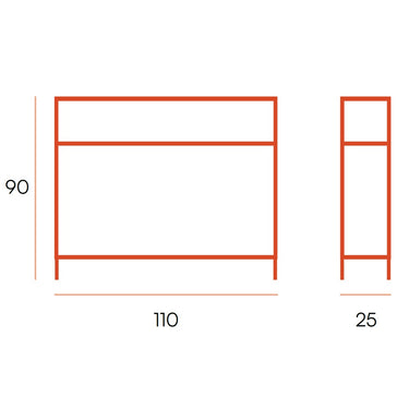 Estantería Baja mod. AINATIT mod.1