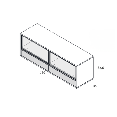 Aparador Cristal Tivoli