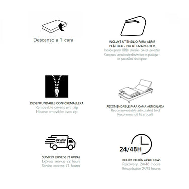 Colchón MEMORY Viscolastica