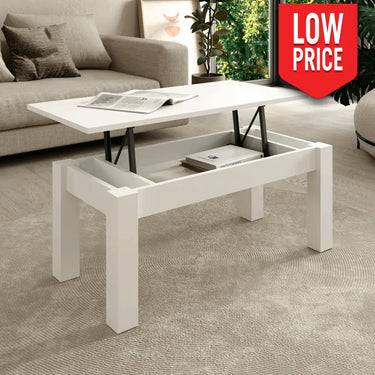 Mesa Centro elevable mod. GINA BLANCO Mesa centro