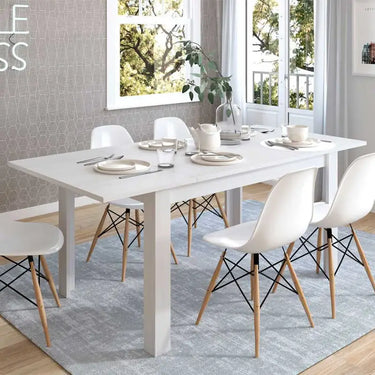 Mesa de comedor extensible pata L ALLEGRA