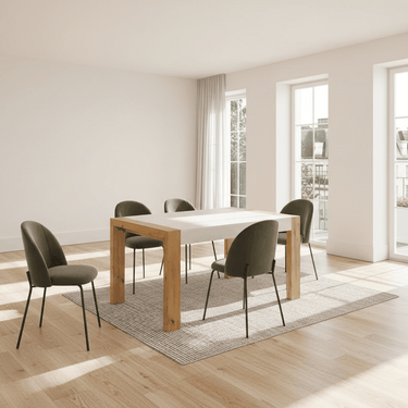 Mesa de Comedor Extensible Deslizante GINEVRA