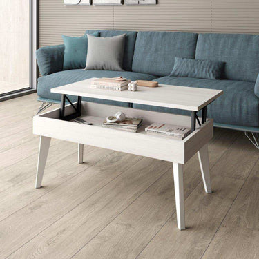 Mesa de Centro elevable patas metálicas mod. COSTANZA