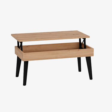 Mesa de Centro elevable patas metálicas mod. COSTANZA