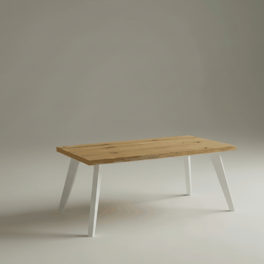 Mesa de centro fija patas metálicas mod. STELLA