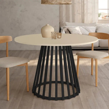 Mesa de comedor redonda Fija mod. DELTA