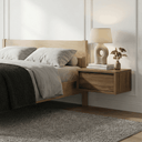 Mesa de noche suspendida moderna ENAJ en habitación
