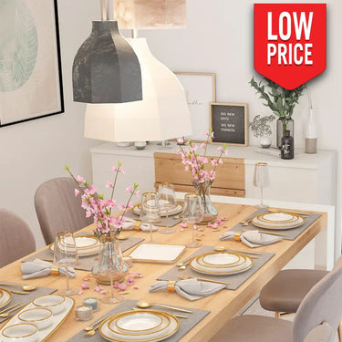 Mesa Rectangular Portería Extensible Deslizante mod. GINEVRA Mesa Salón