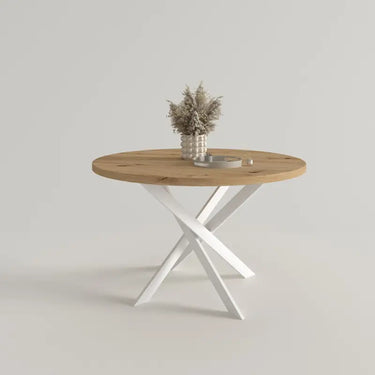 Mesa redonda Fija patas X mod. DONATA