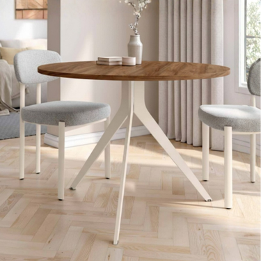 Mesa de comedor redonda fija ORTA