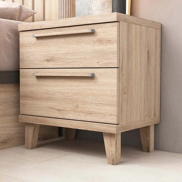 Mesita de noche 2 cajones GENOVA 50