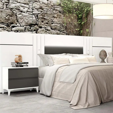 Mesita 2 cajones LUCCA Tirador J