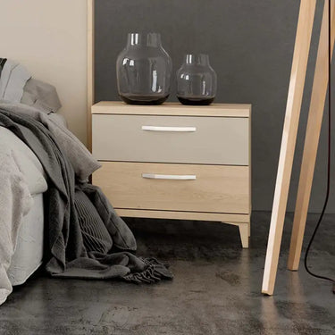 Mesita 2 cajones LUCCA Tirador