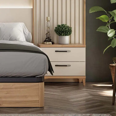 Mesita 2 cajones LUCCA Tirador