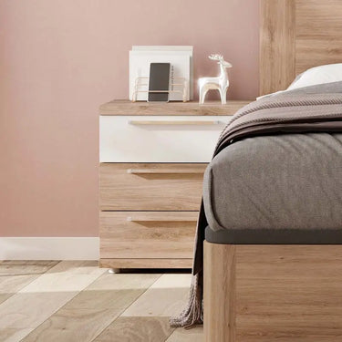 Mesita de noche 3 cajones GENOVA 50