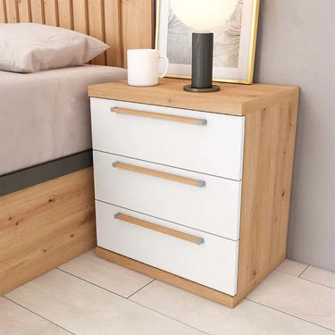 Mesita de noche 3 cajones GENOVA 50