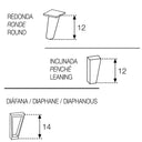 Mueble de salón comedor completo BOLONIA diseño nórdico minimalista
