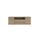 Mueble de salón comedor Bolonia diseño nórdico con vitrinas y estantería