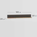 Mueble de salón comedor composición Roma en estilo nórdico