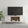 mueble para tv bolonia compacto con 2 puertas y cubo pequeño