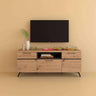 Mueble para TV ROMA 160 cm diseño nórdico con almacenamiento