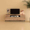 Mueble para TV salón ROMA 200 cm diseño nórdico contemporáneo