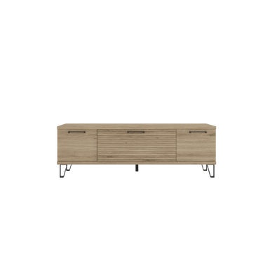 Mueble salón comedor Bolonia moderno con vitrina y mueble TV configurable