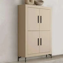 Mueble salón composición Asti ambiente 10 madera sostenible con vitrina y mueble TV