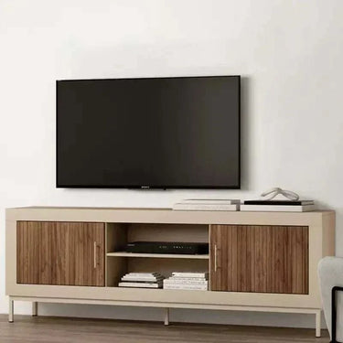 Mueble salón composición Asti ambiente 10 con mueble TV y vitrina en varios colores