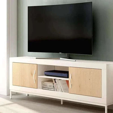 Mueble salón composición Asti ambiente 10 con mueble TV y vitrina en varios colores