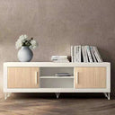 Mueble salón composición Asti ambiente 10 con mueble TV y vitrina en varios colores
