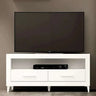 Mueble TV 130 cm ASTI con 2 cajones y hueco central personalizable